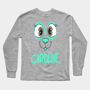 Caroline Face Long Sleeve T-Shirt